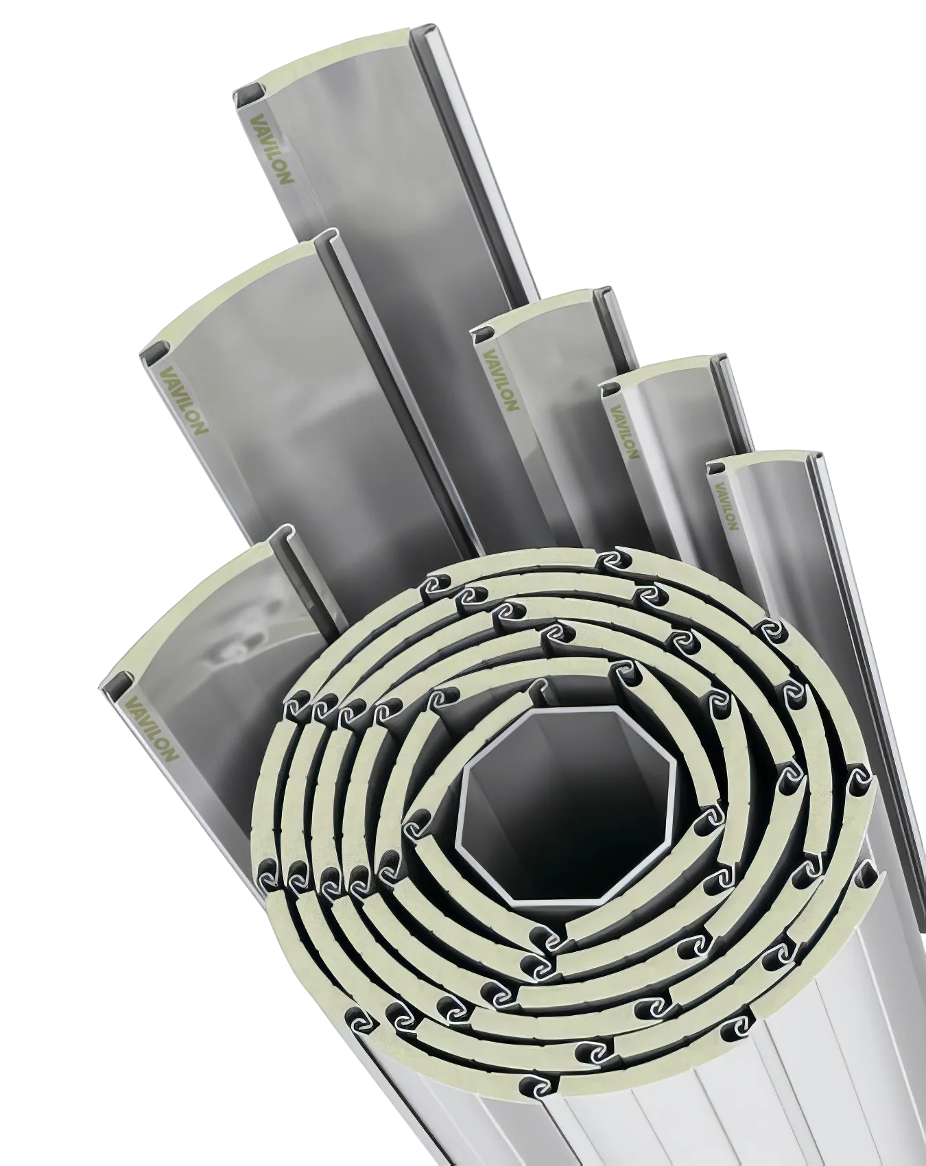 Профили рольставней роликовой прокатки Профили роллет роликовой прокатки виды и типоразмеры ламелей в рулоне