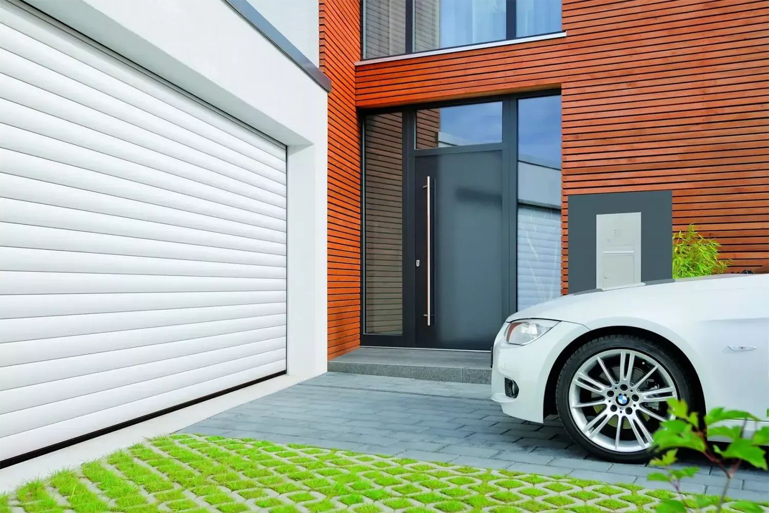 Роллетные ворота для гаража